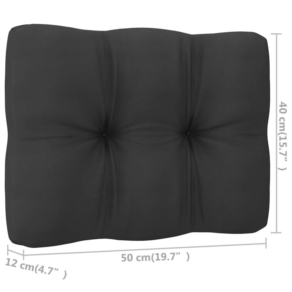 Gazebo Cover Canopy Replacement 310 g / m² Dark Grey 3 x 3 m