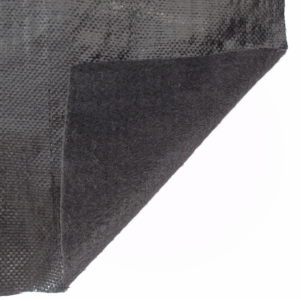 Nature Unterbodengewebe mit Vliesschicht 0,9x25 m schwarz 6030232