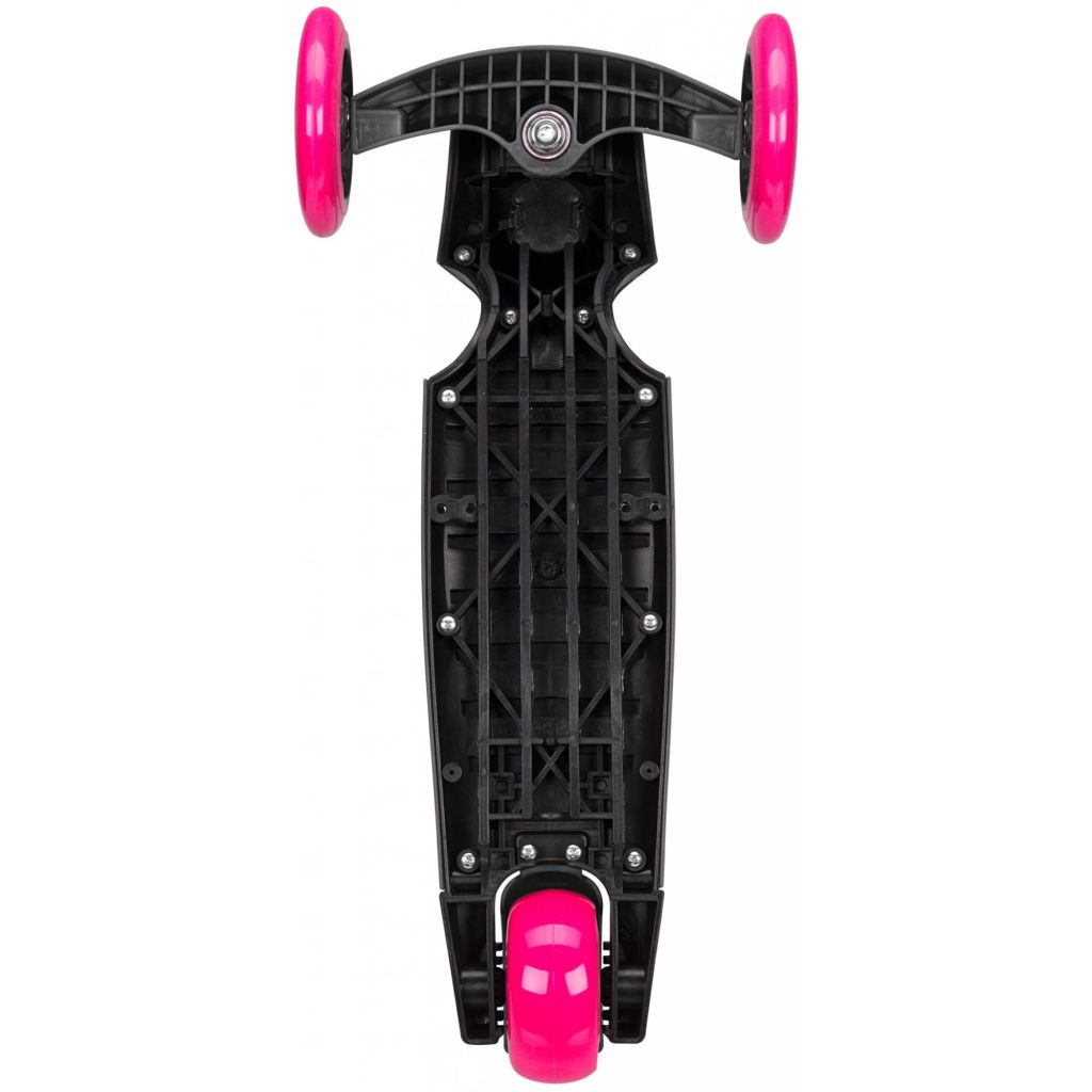 Nijdam Maxi 3-Rad-Roller Tri-Surfer Rosa und Anthrazit