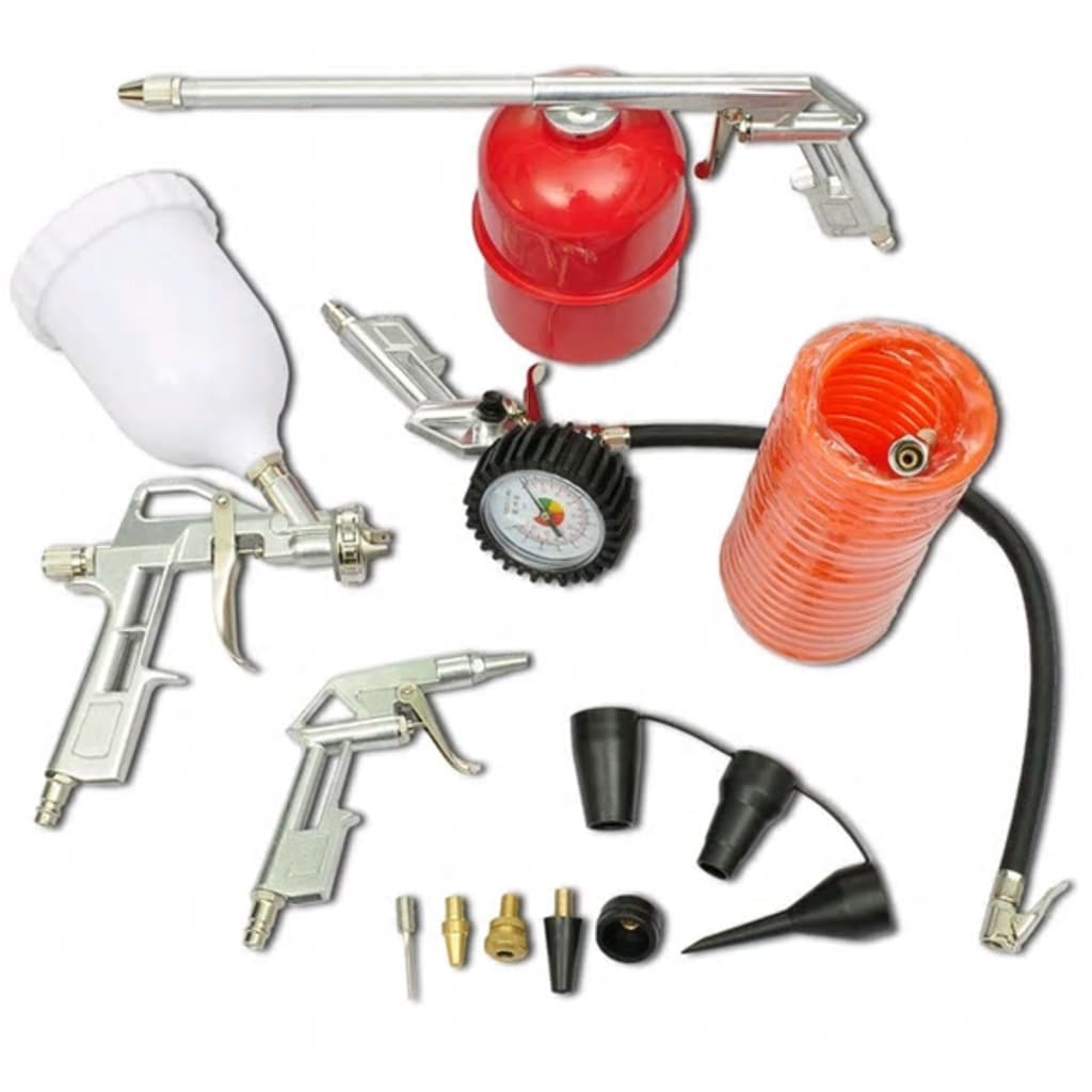 Air Tool Set Kit Spray Paint Gun for Compressor