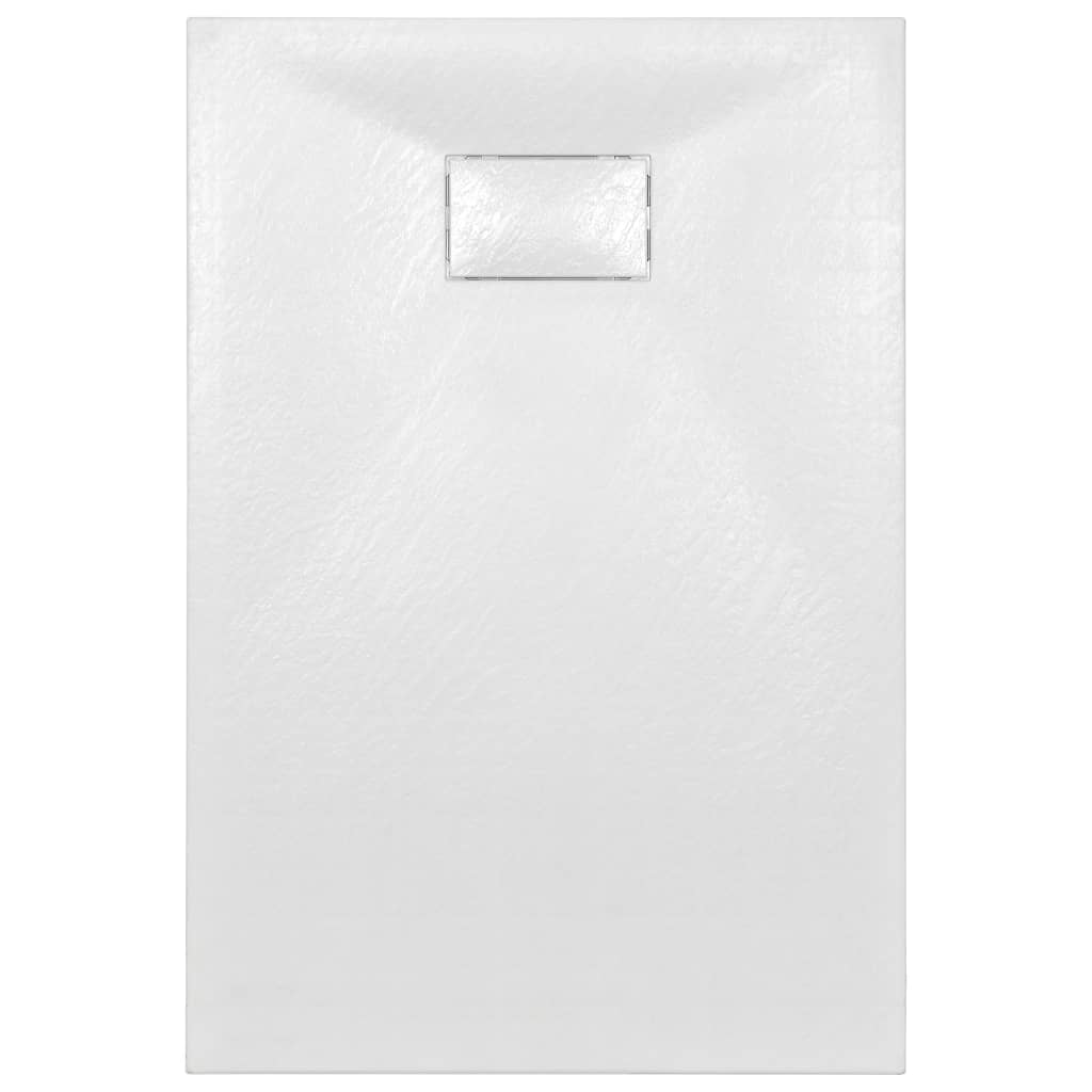Bac de douche SMC Blanc 120 x 70 cm