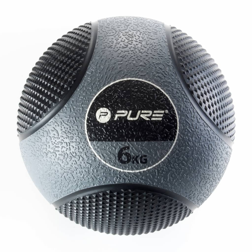 Pure2Improve Medizinball 6 kg Grau