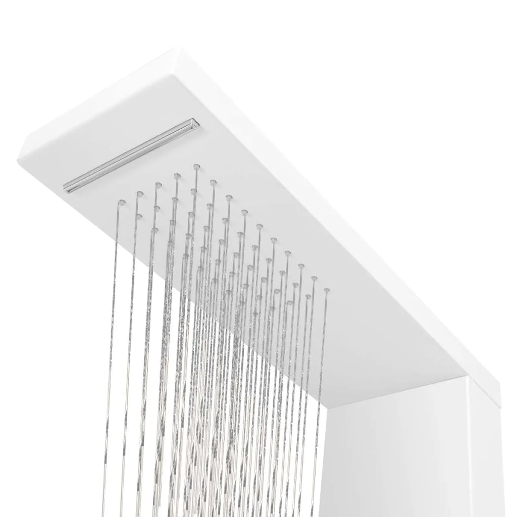 Shower Panel System Aluminium Matte White