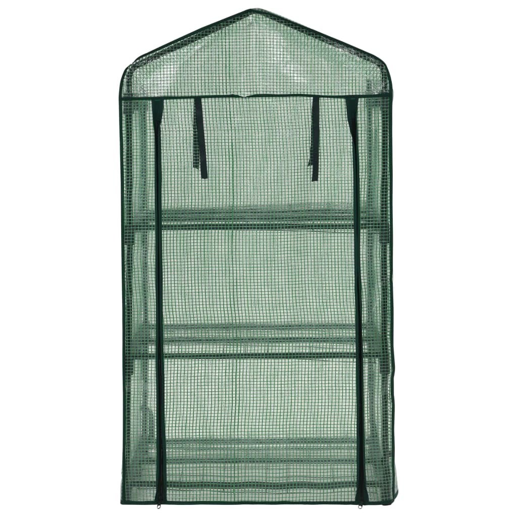3-Tier Mini Greenhouse 69x49x125 cm