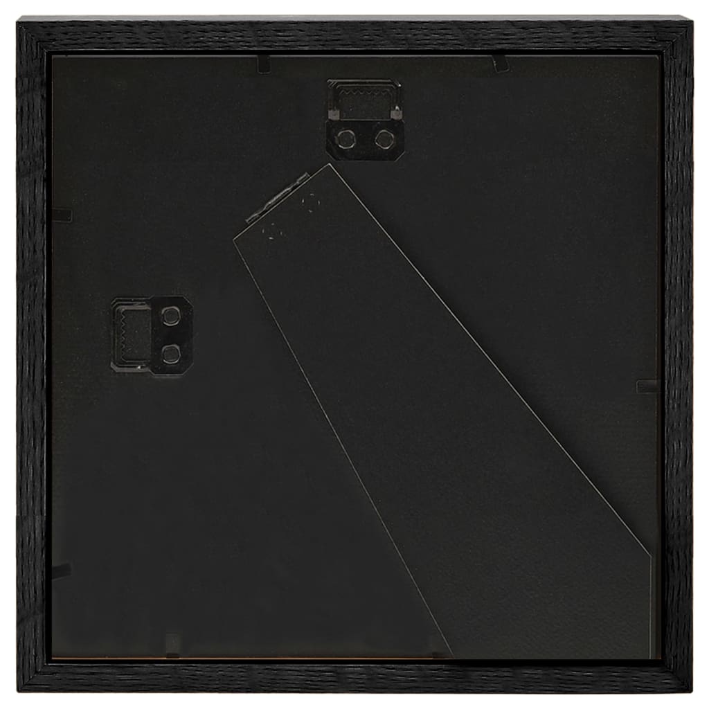 3D-Box-Bilderrahmen 5 Stk. Schwarz 23x23cm für 13x13cm Bild