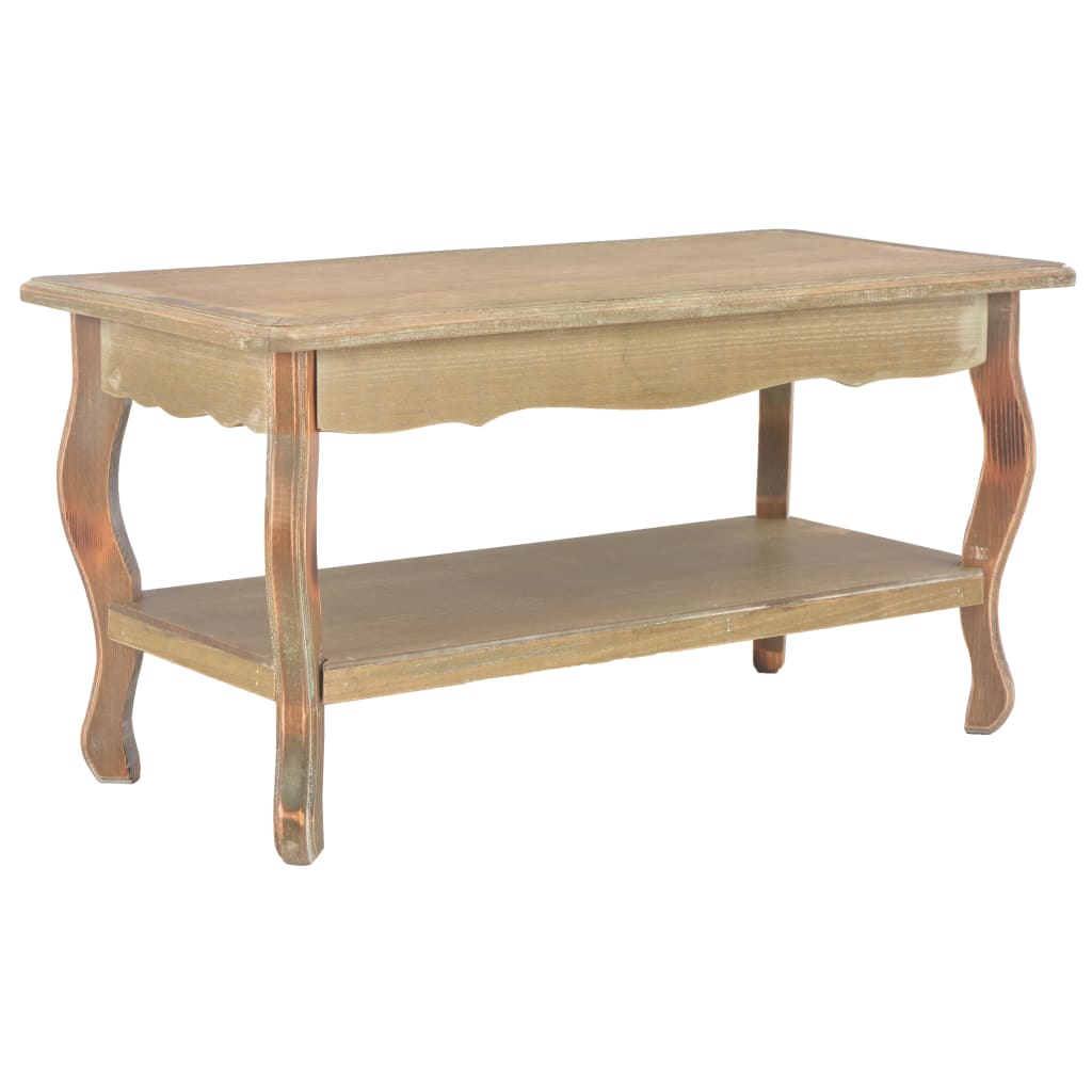 280026 Coffee Table 87,5x42x44 cm Solid Pine Wood