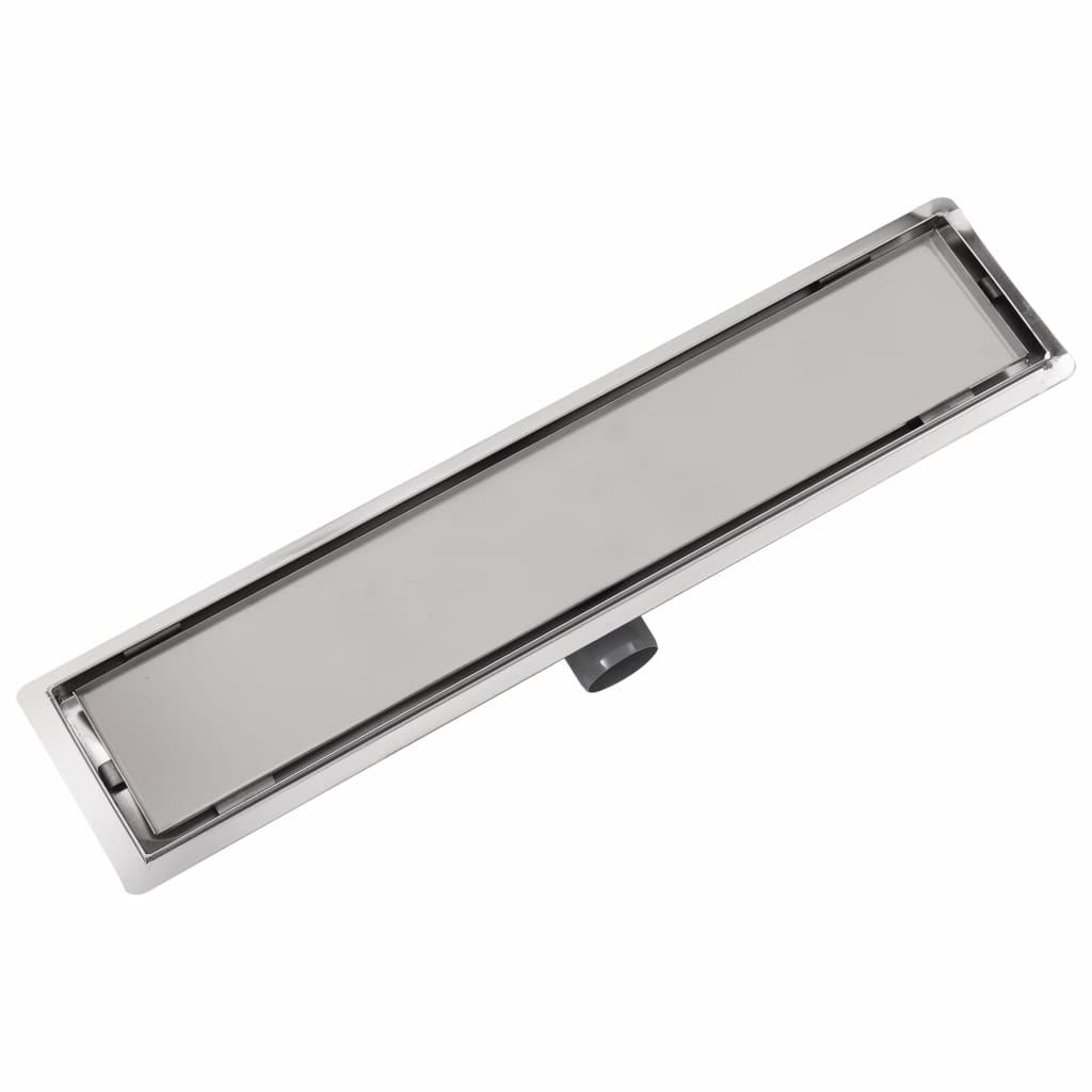 Linear Shower Drain 630x140 mm Stainless Steel