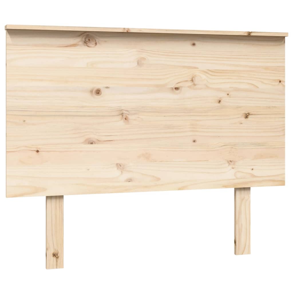Bed Headboard 104x6x82.5 cm Solid Wood Pine