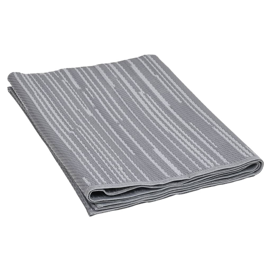 Outdoor Rug Anthracite 140x200 cm PP