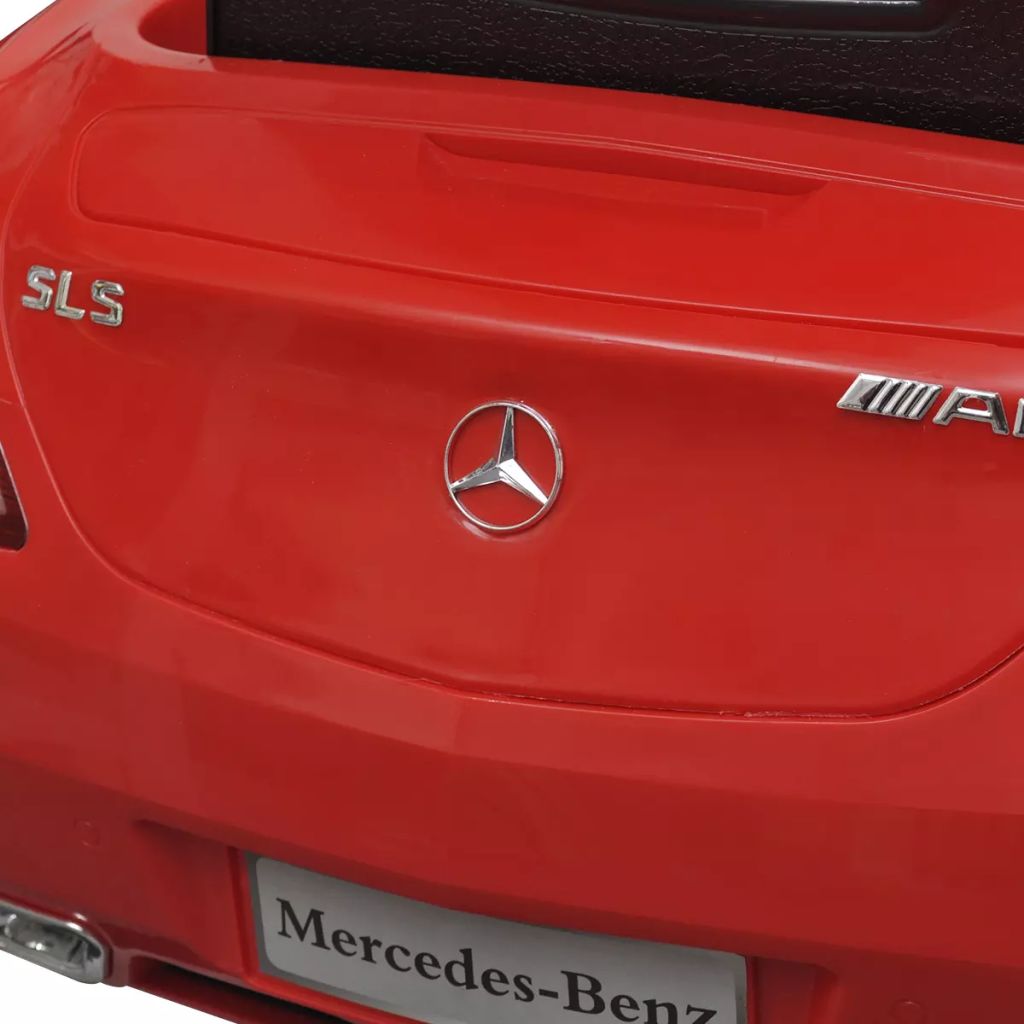 Elektroauto Ride-on Mercedes Benz SLS AMG Rot 6 V mit Fernbedienung