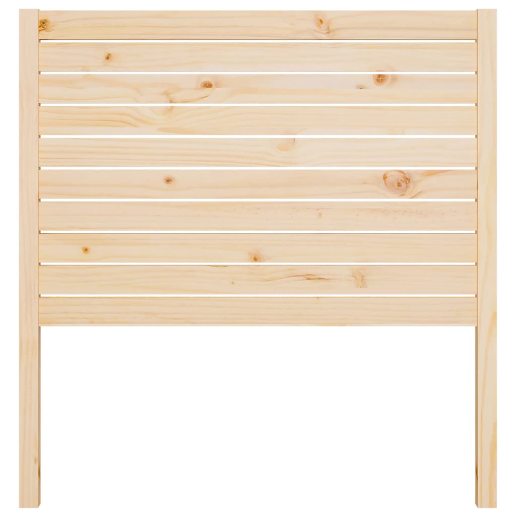 Bed Headboard 106x4x100 cm Solid Wood Pine
