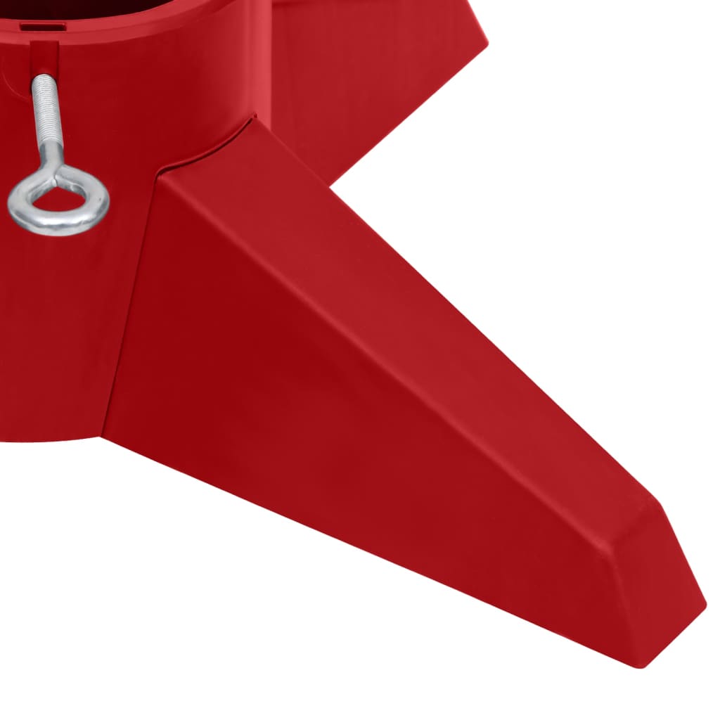 Christmas Tree Stand Red 55.5x55.5x15 cm