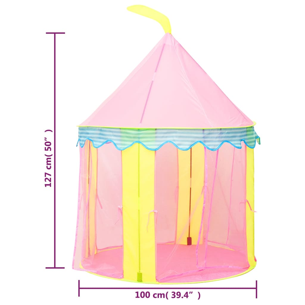 Children Play Tent Pink 100x100x127 cm