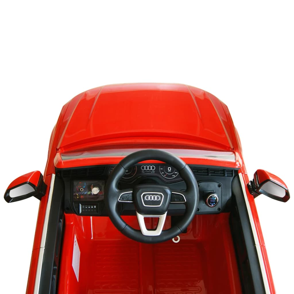 Elektrisches Kinder-Aufsitzauto Audi Q7 Rot 6 V