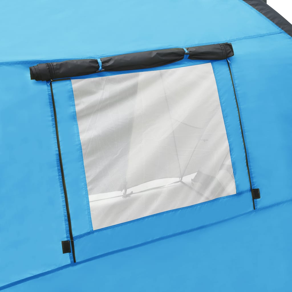 Camping-Igluzelt 450×240×190 cm 4 Personen Blau