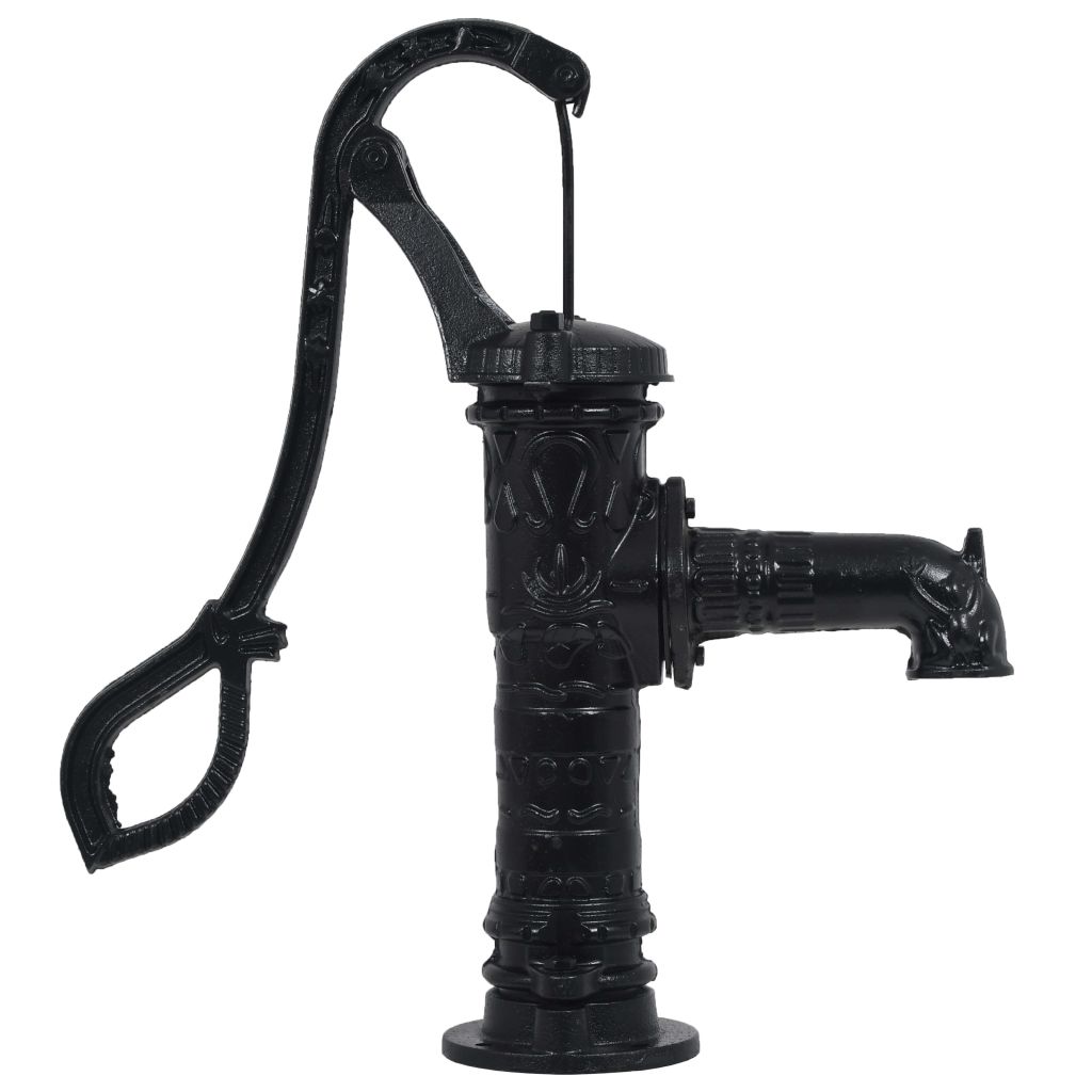 Pompe à eau de jardin avec support en fonte