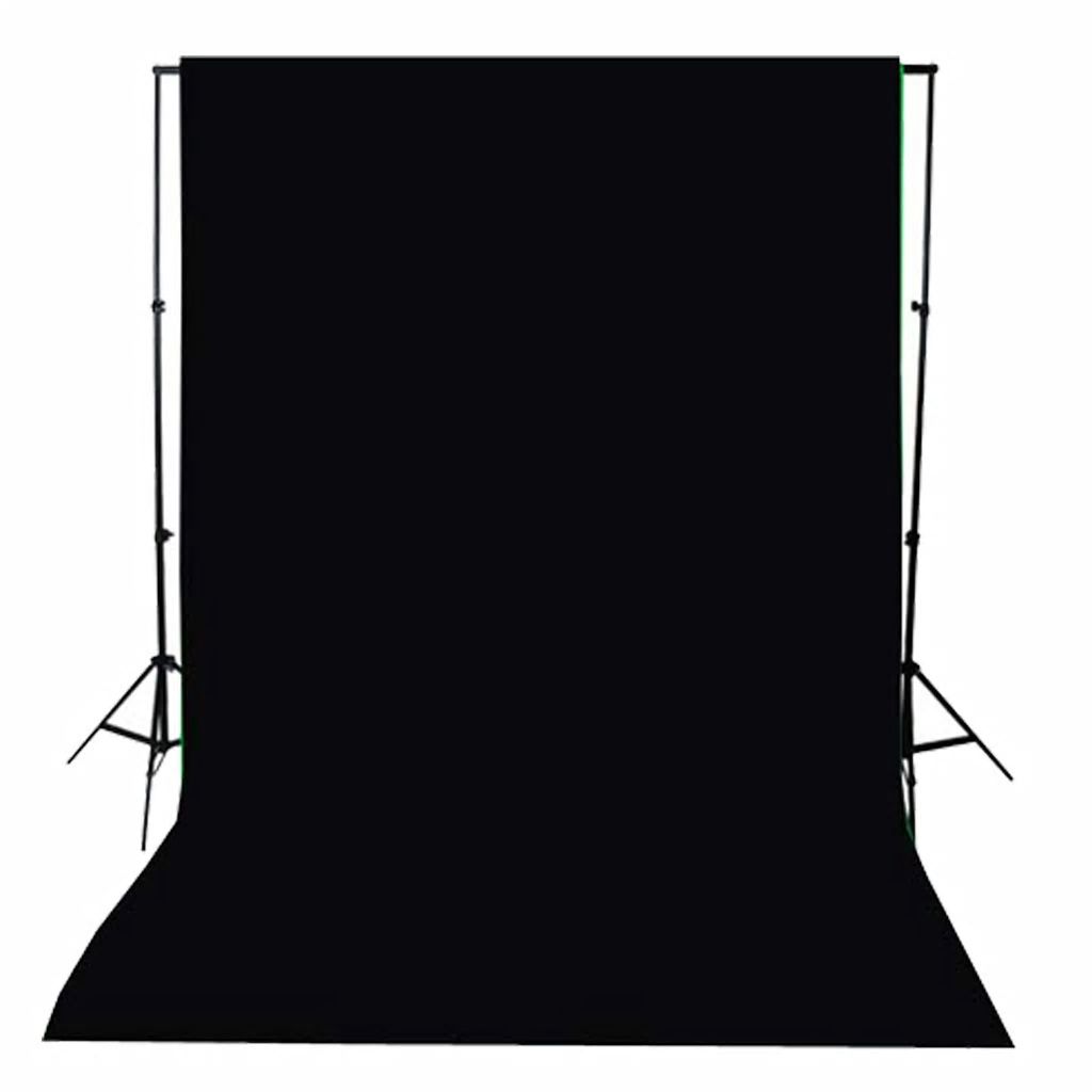 Backdrop Cotton Black 300x300 cm