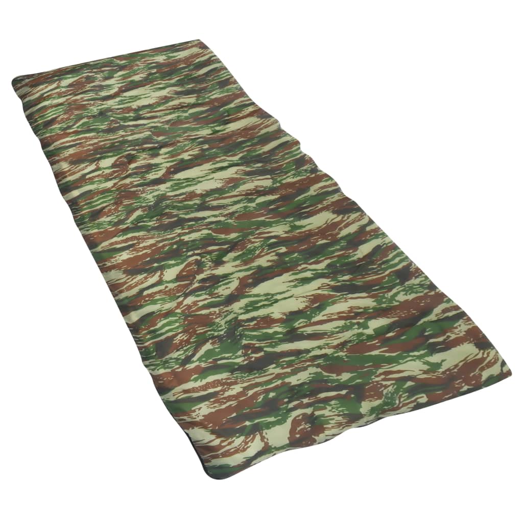 Leichter Umschlag-Schlafsack Camouflage 1100g 10°C 