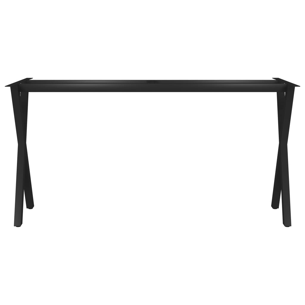 Dining Table Leg X-Frame 140x60x72 cm