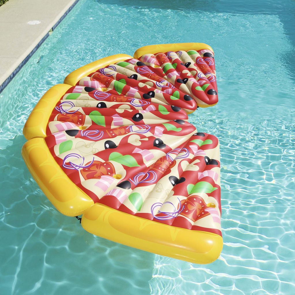 Bestway Chaise longue flottante Pizza Party 188x130 cm