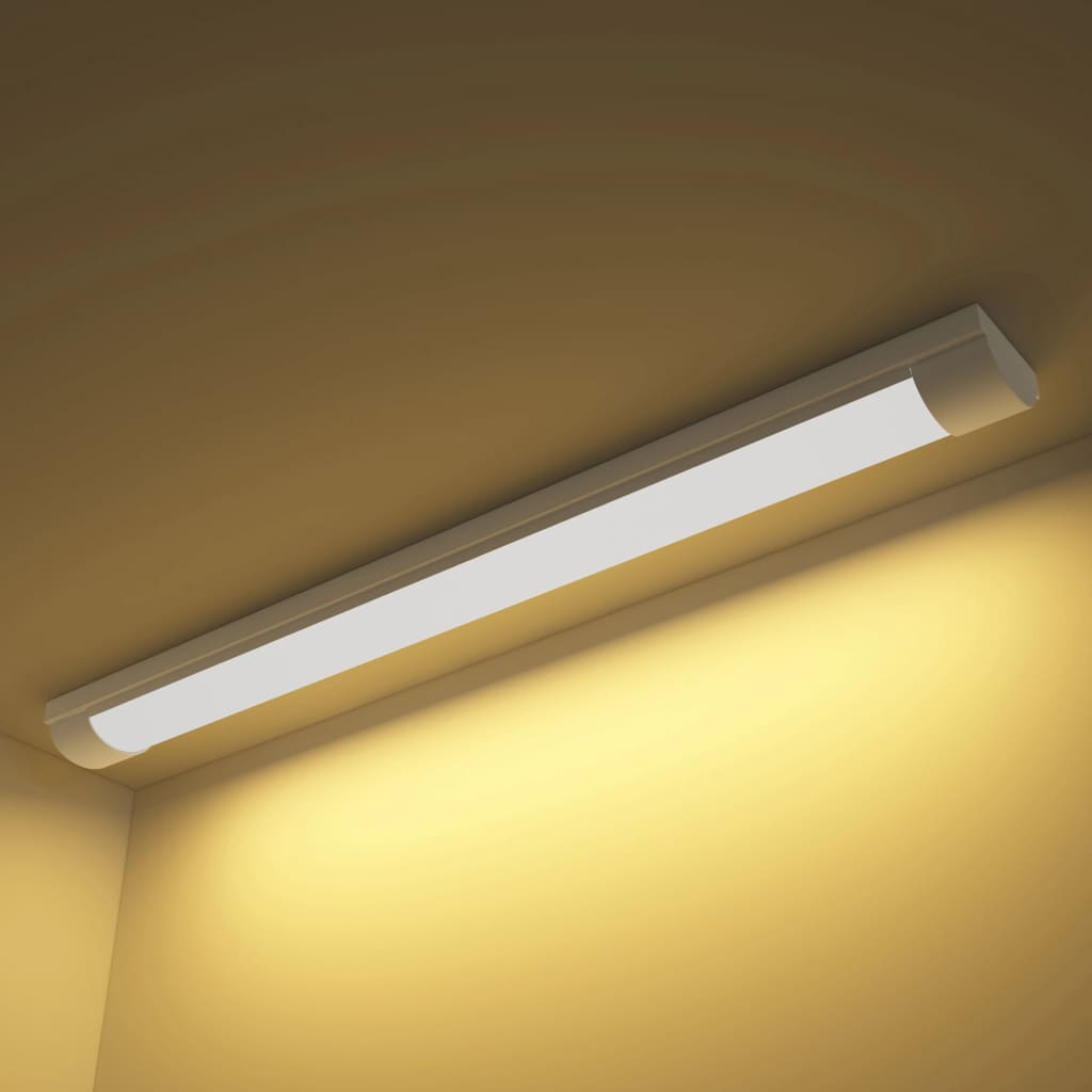Luminaire Lustre Lampe Led au Plafond Blanc Chaud 28 W