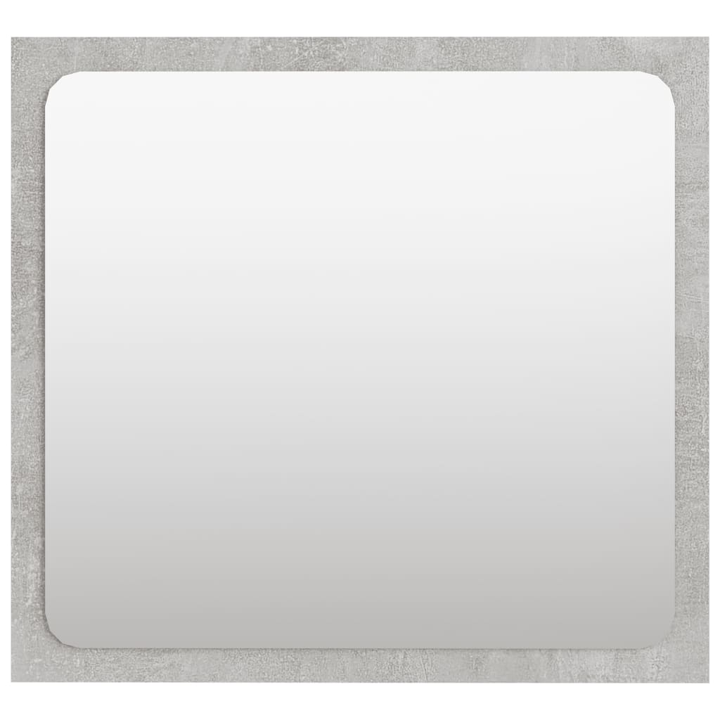 Badspiegel Betongrau 40x1,5x37 cm Spanplatte