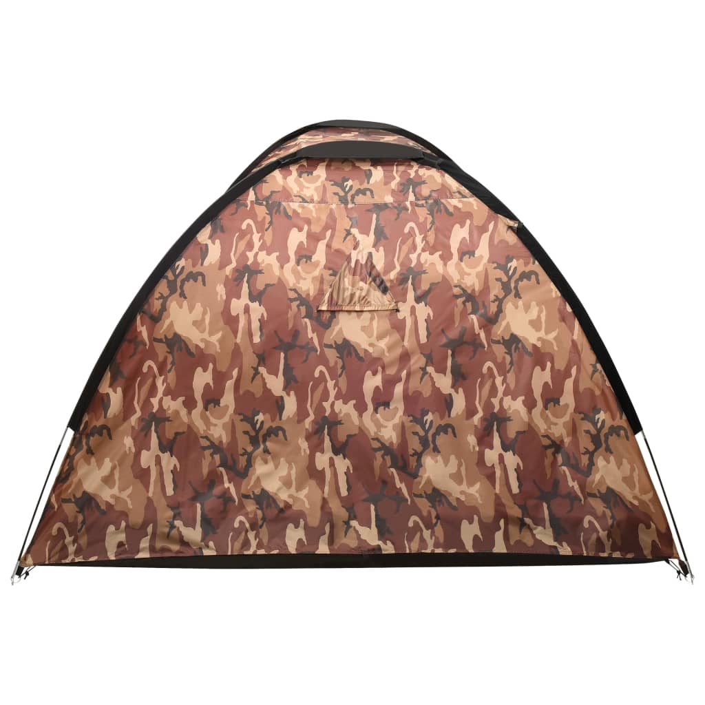 Camping Igloo Tent 650x240x190 cm 8 Person Camouflage
