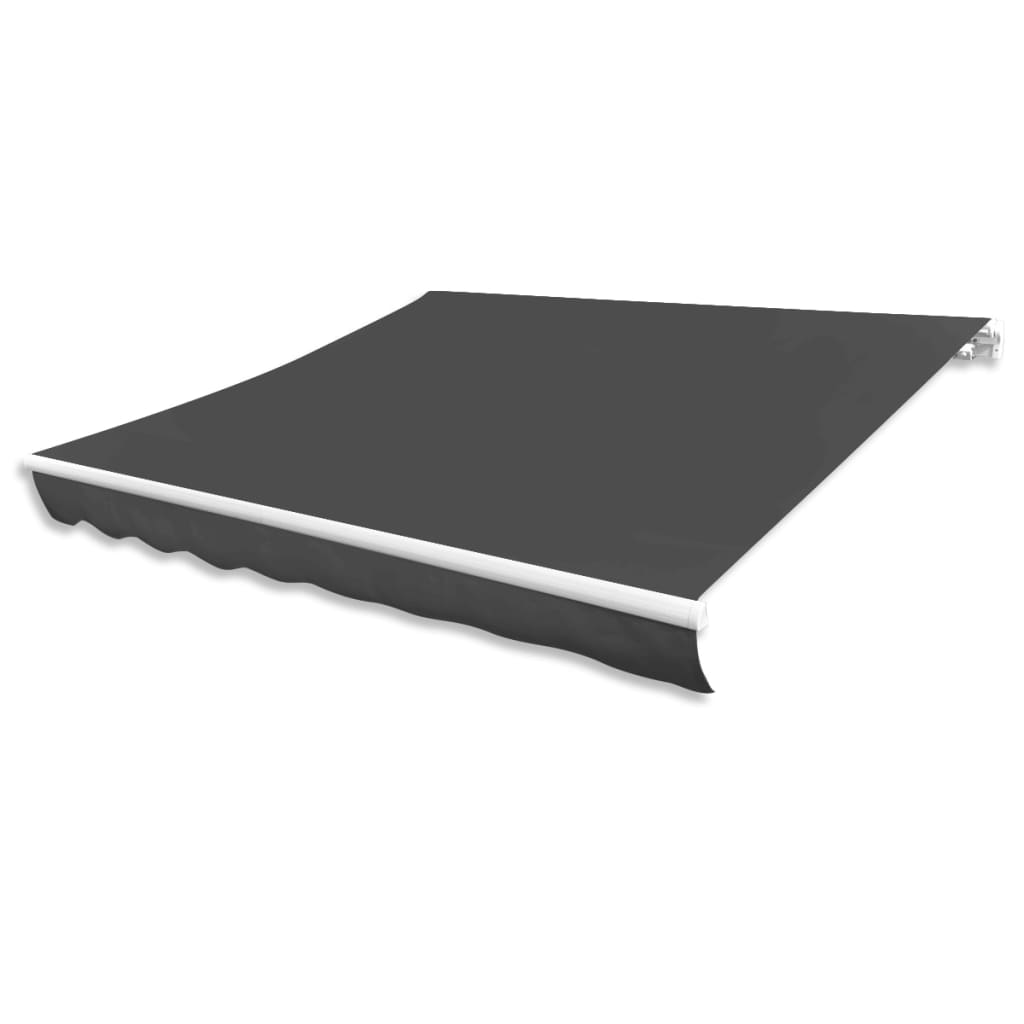 Awning Top Sunshade Canvas Anthracite 450x300 cm