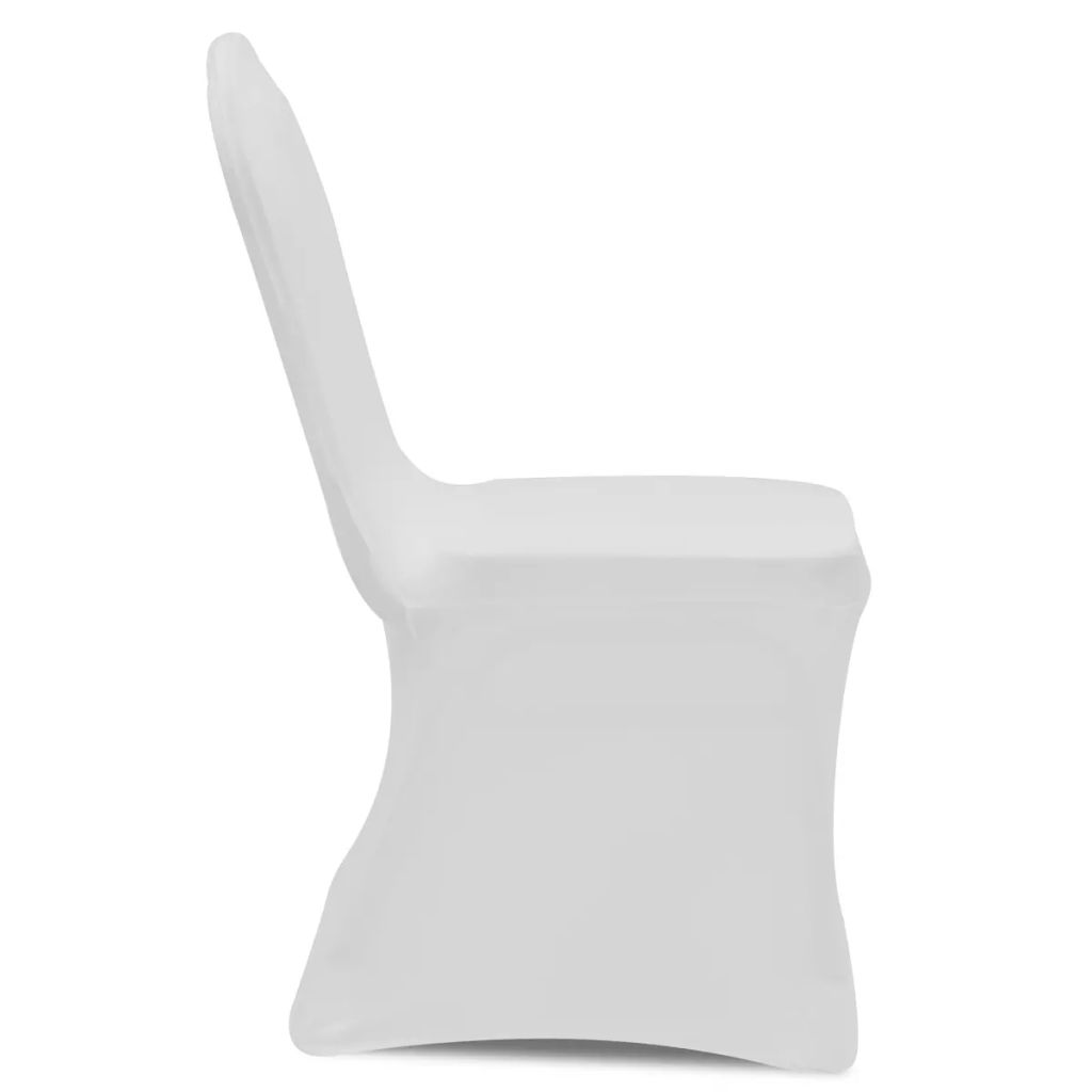 100 pcs Stretch Chair Covers White
