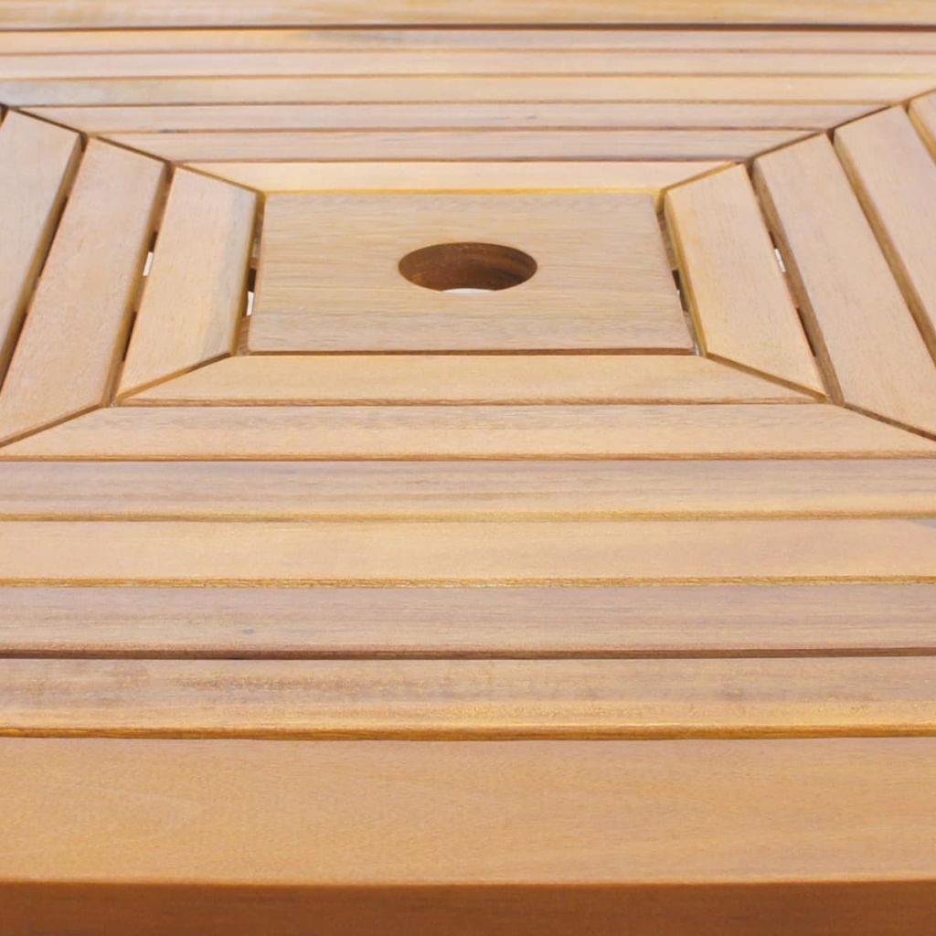 Bistro Table 75x75x110 cm Solid Acacia Wood