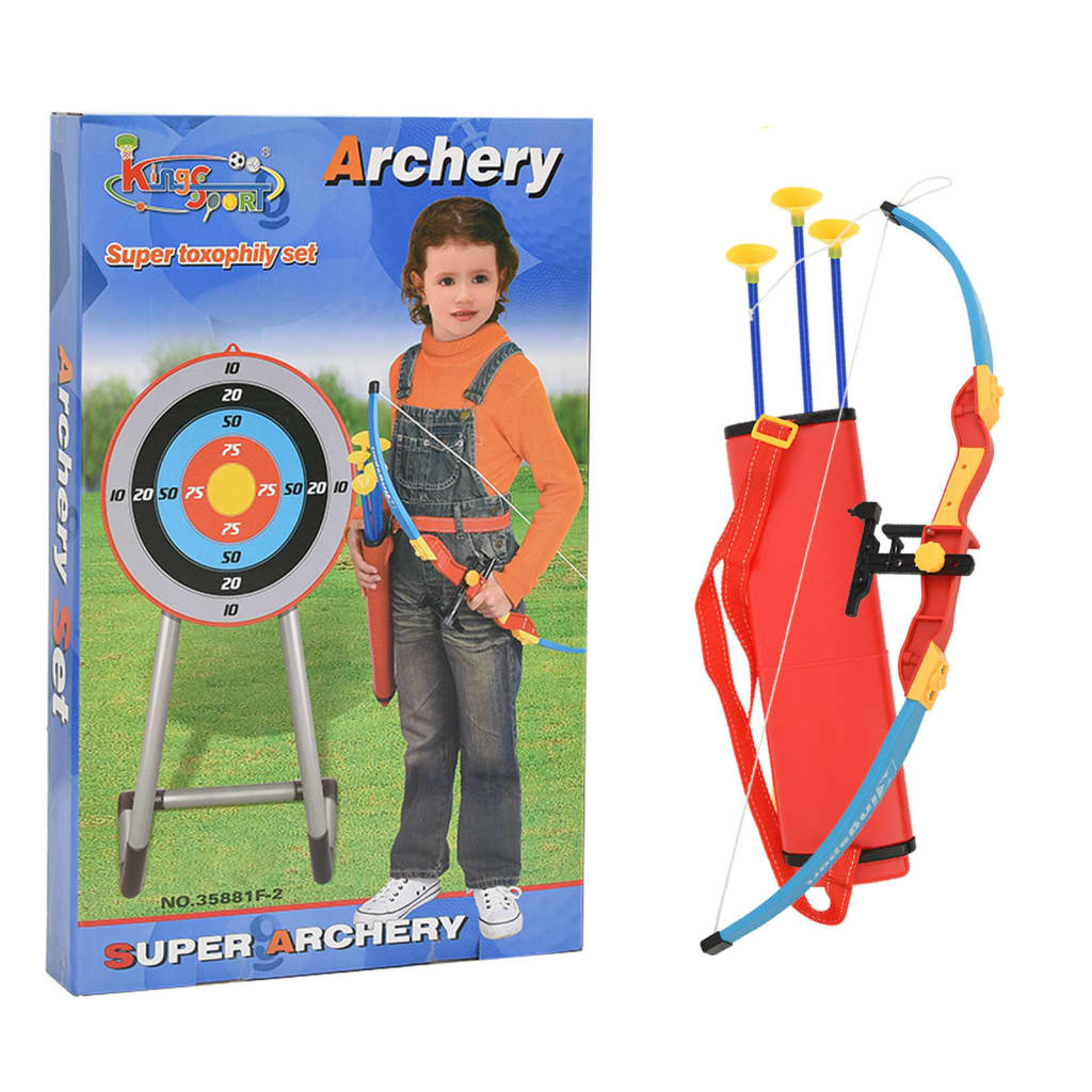Bogenschiessen-Set mit Zielscheibe für Kinder