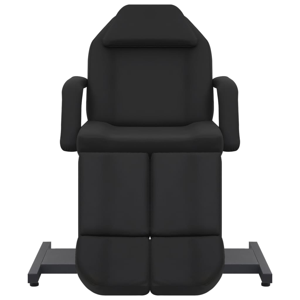 Chaise de traitement de beauté Similicuir Noir 180x62x78 cm