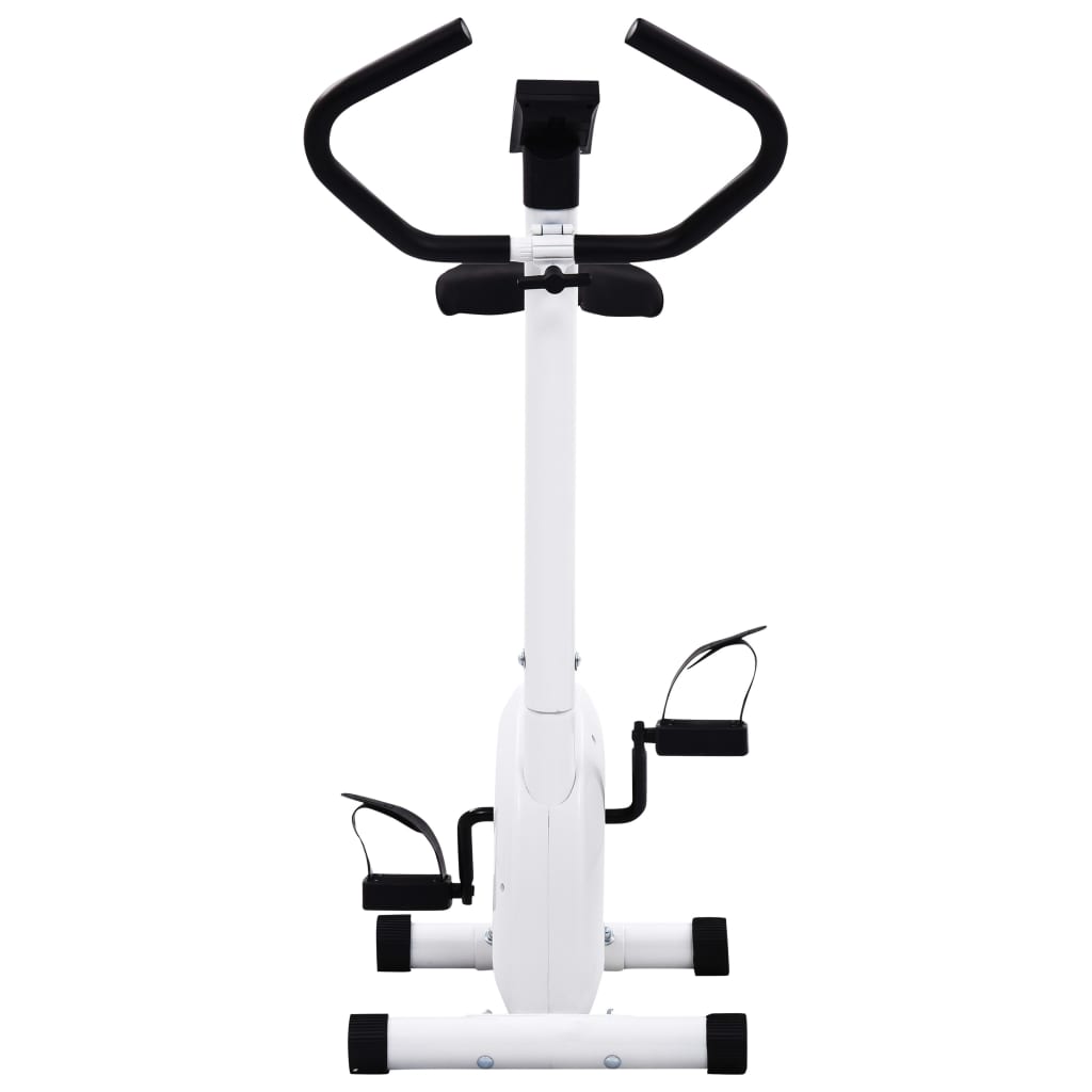 Exercise Bike with Belt Resistance White