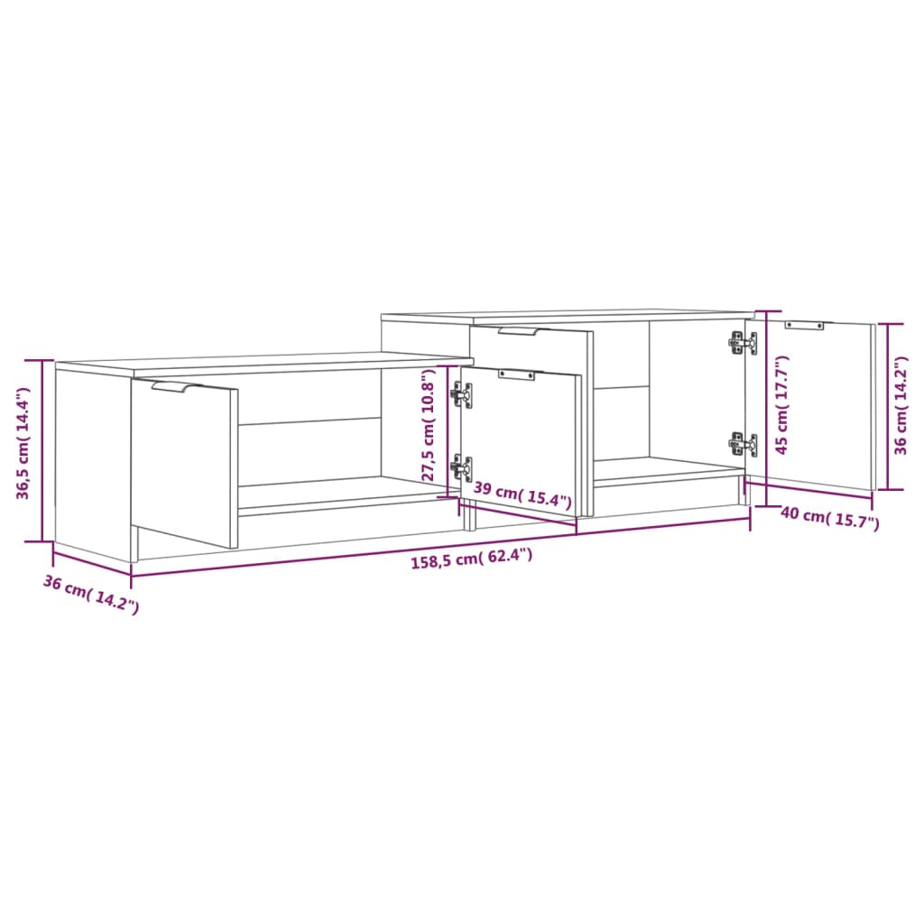 Waschtischplatte Hellbraun 60x40x2,5 cm Massivholz Behandelt