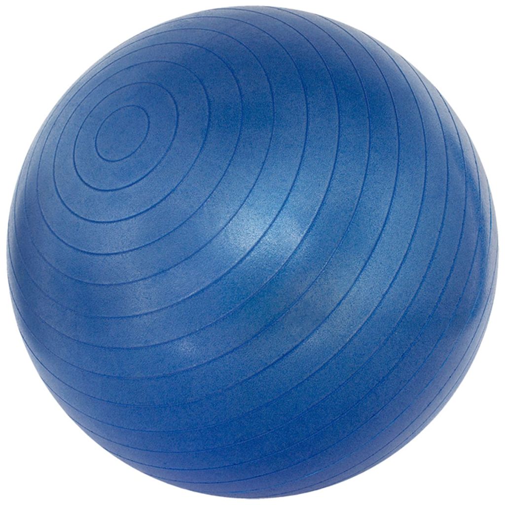Avento Fitnessball 55 cm Blau 41VL-KOR