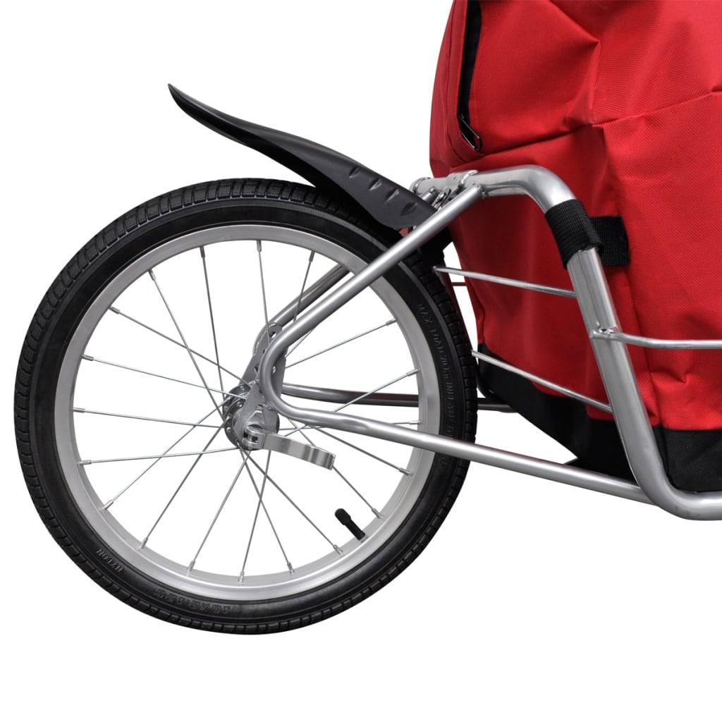 Bike Trailer One-wheel with Storage Bag
