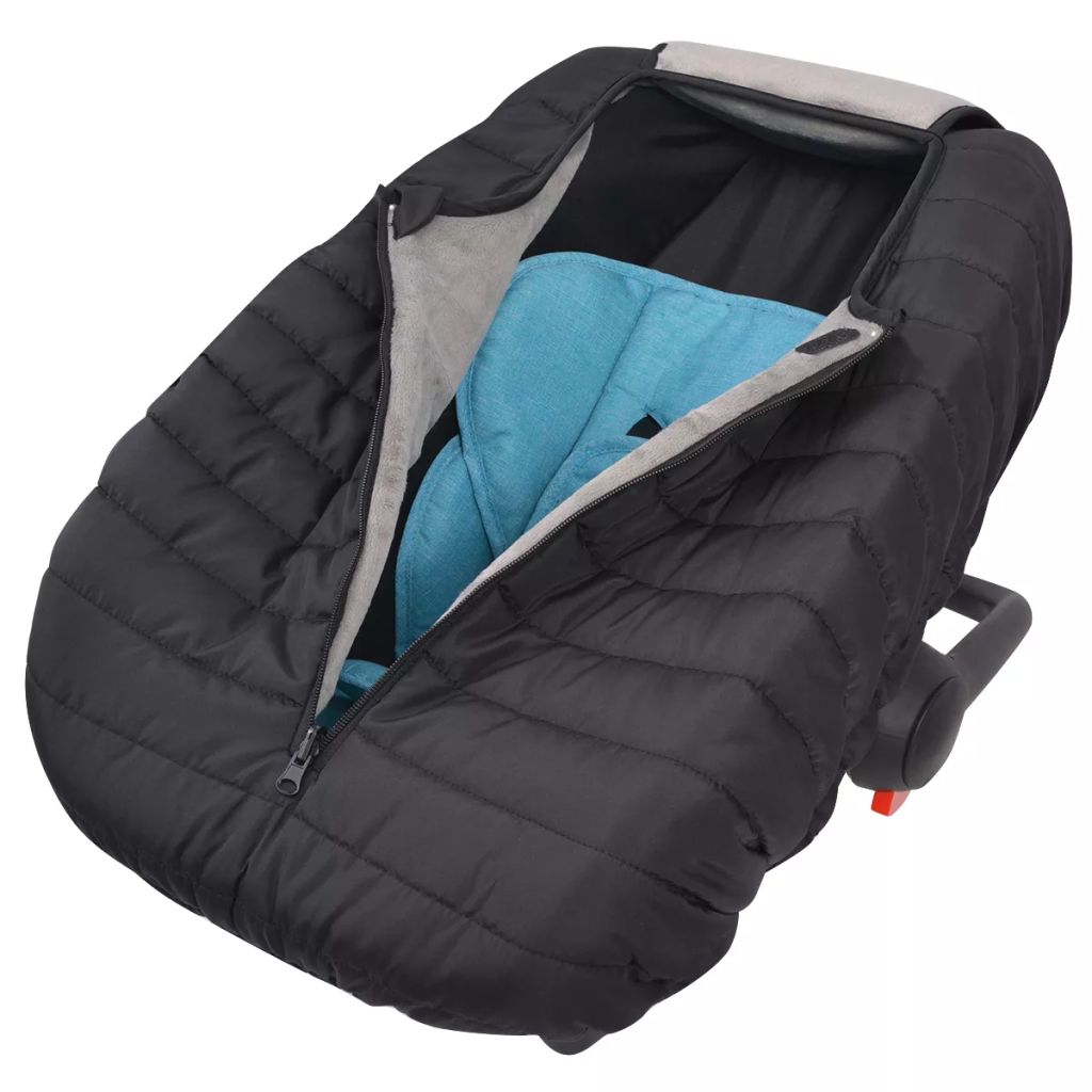 Baby Carrier/Car Seat Cover 57x43 cm Black