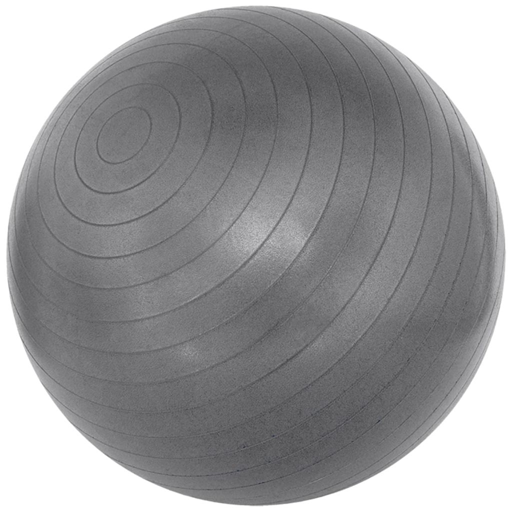 Avento Fitnessball 55 cm Silbern 41VL-ZIL
