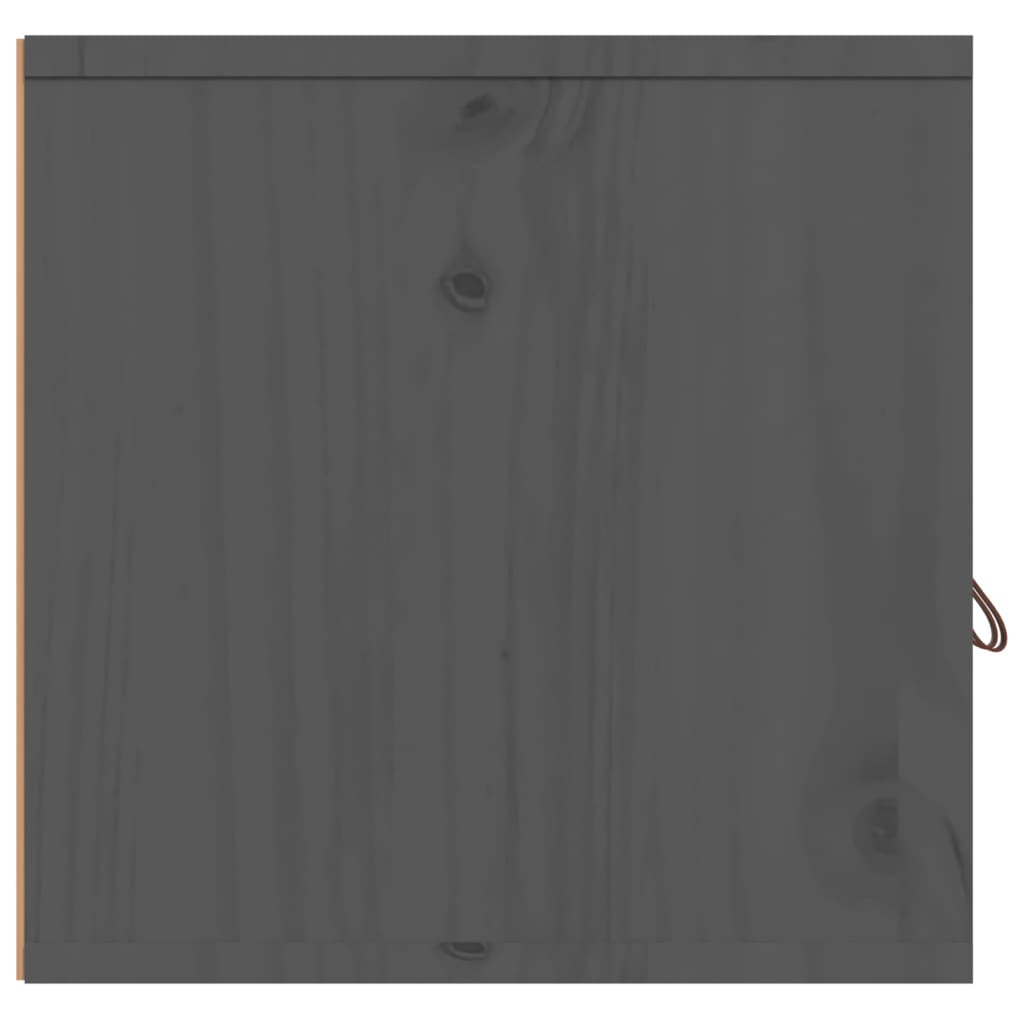 Boîte de rangement gris 105x34,5x45 cm tissu
