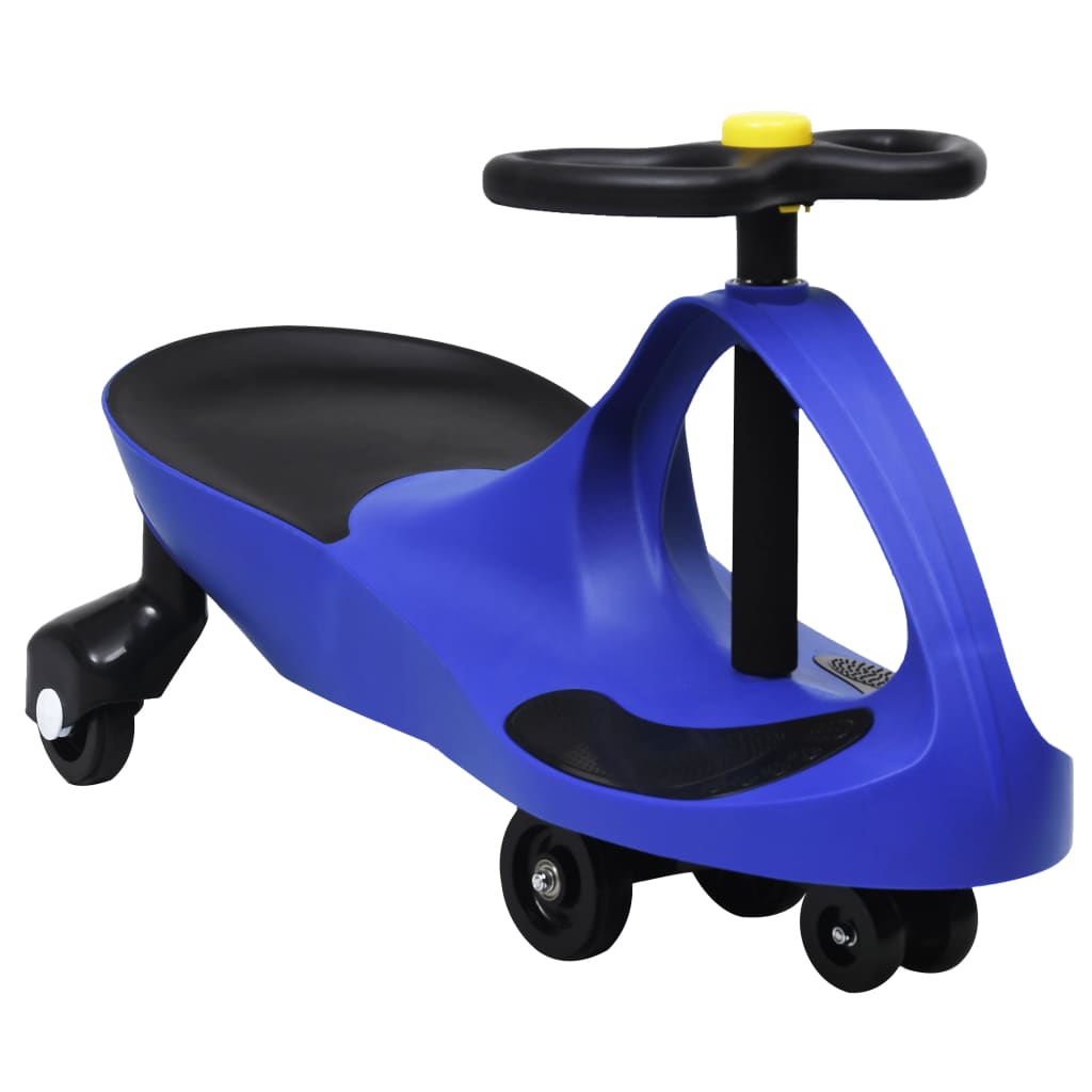 Kinderfahrzeug Wackel-Auto Swing-Auto mit Hupe Blau