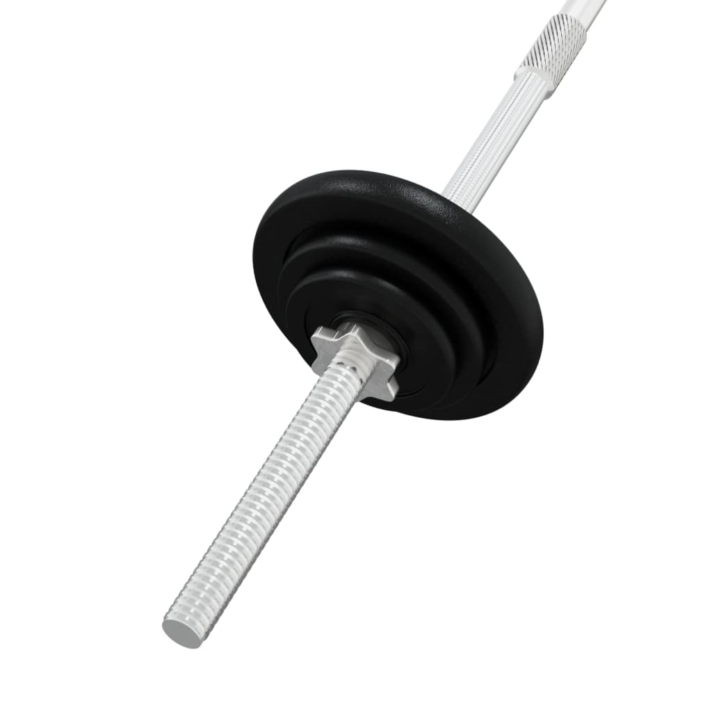 Barbell and Dumbbell Set 30 kg Cast Iron