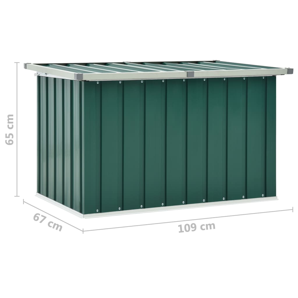 Gartenbox Grün 109 x 67 x 65 cm