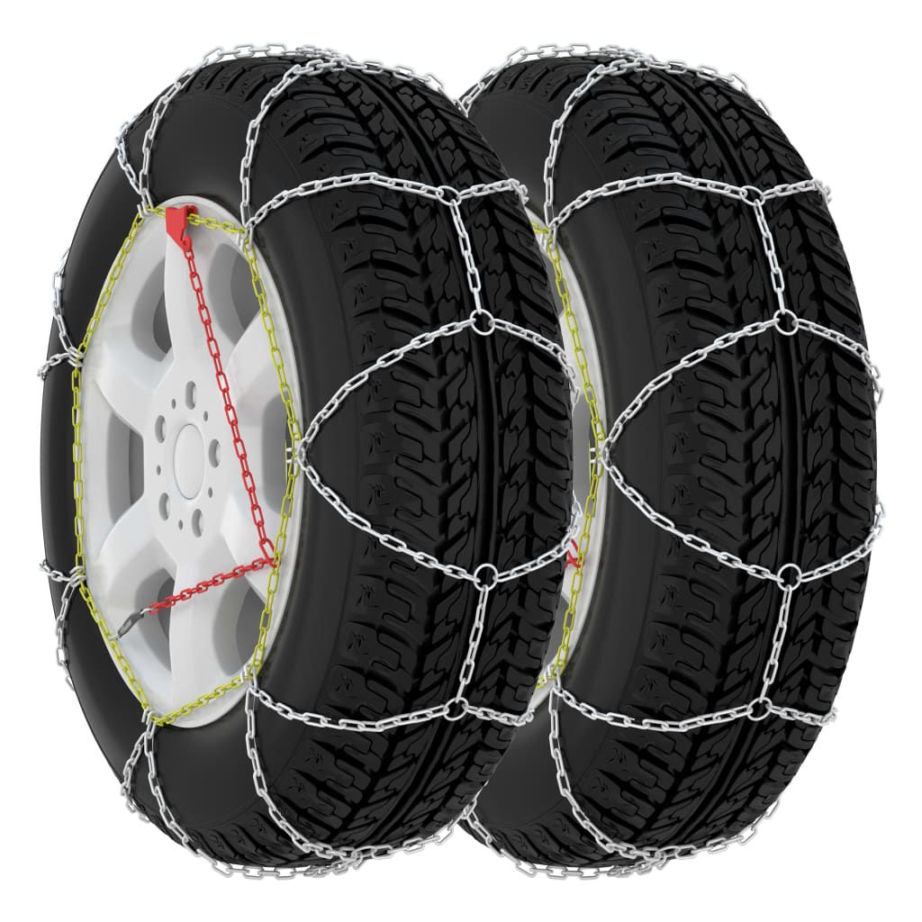 Car Tyre Snow Chains 2 pcs 9 mm KN130