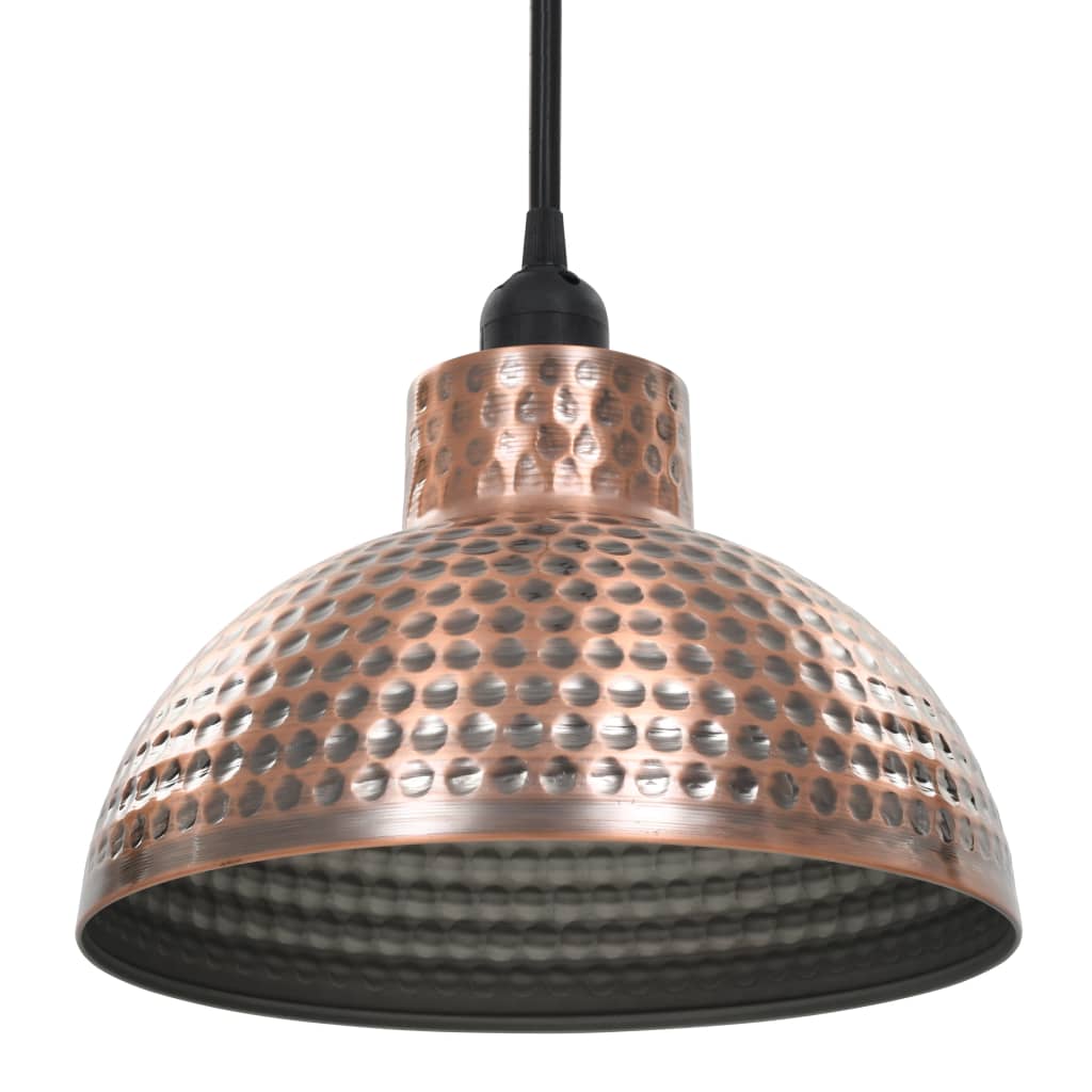 Ceiling Lamps 2 pcs Semi-spherical Copper Colour