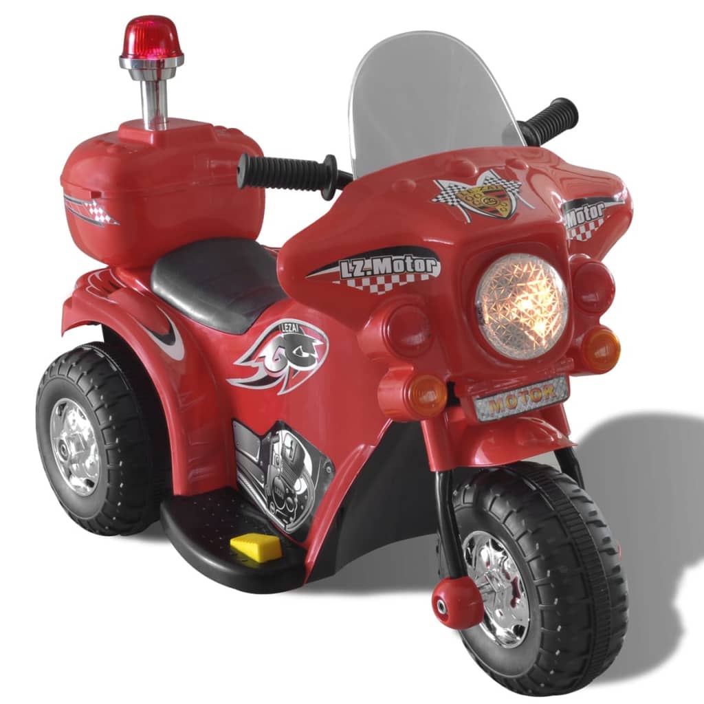 Kinder-Elektromotorrad Rot