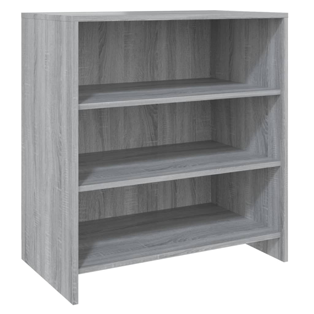 3 Piece Sideboard Grey Sonoma Engineered Wood