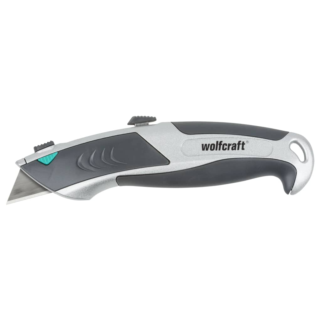 wolfcraft Profi-Allzweckmesser mit Auto-Load-Funktion