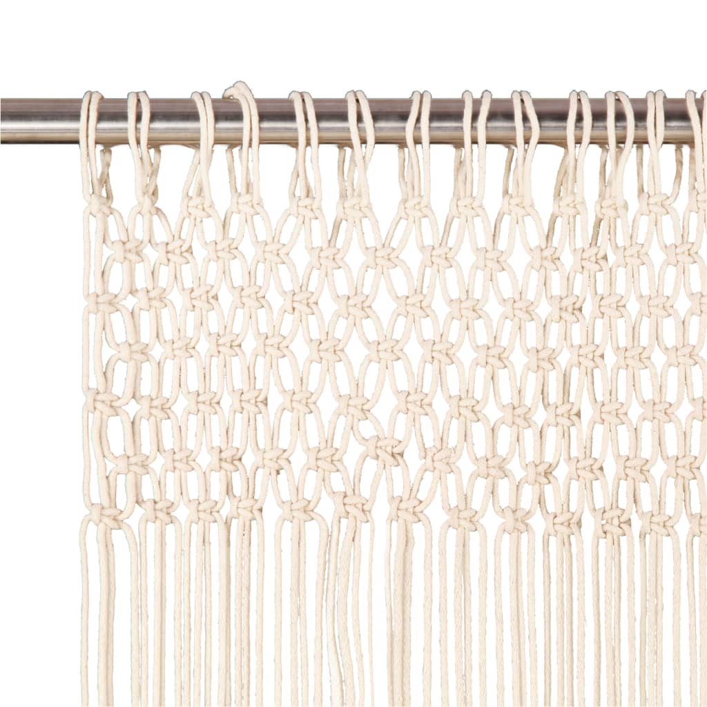 Makramee Vorhang 140×240 cm Baumwolle