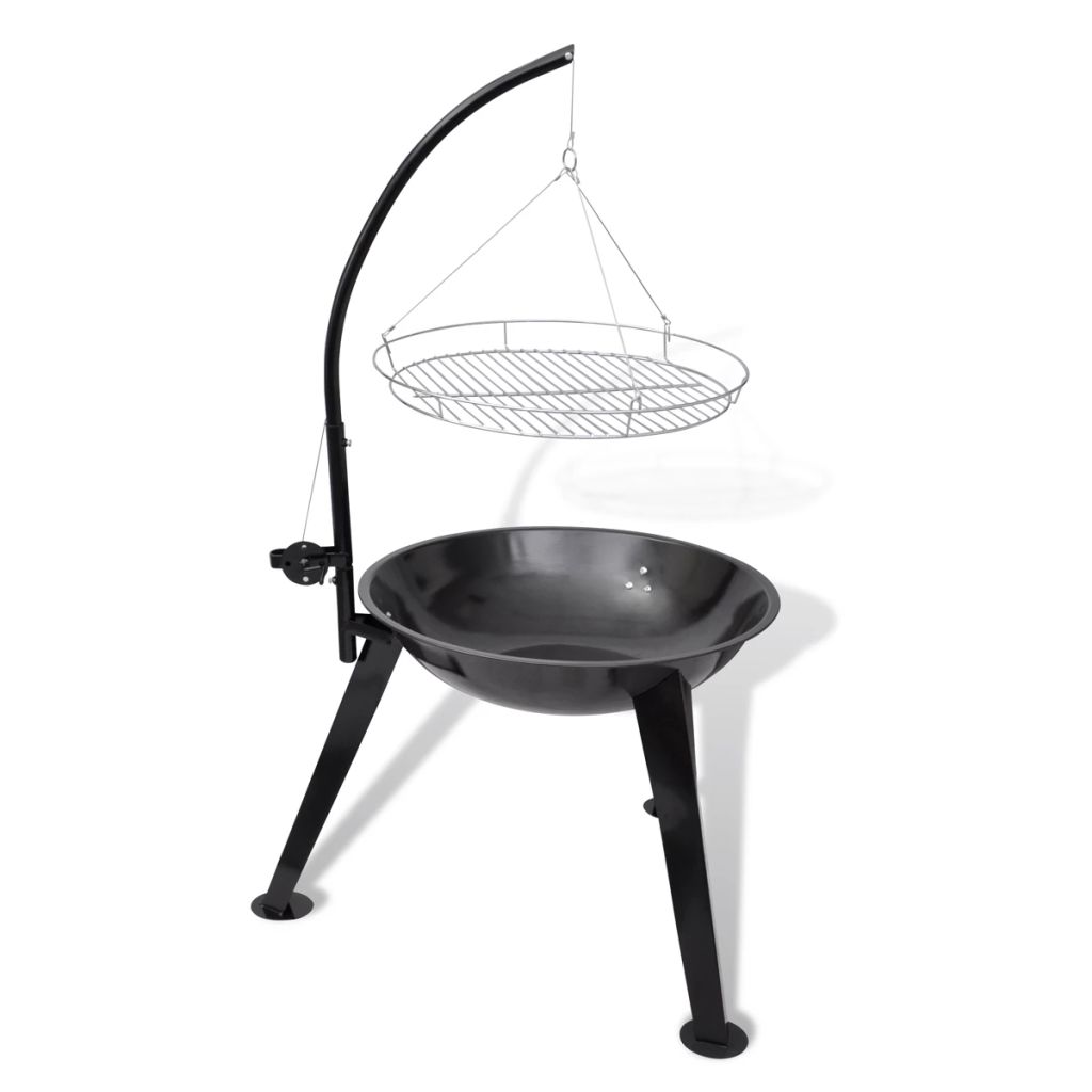 BBQ Stand Charcoal Barbecue Hang Round