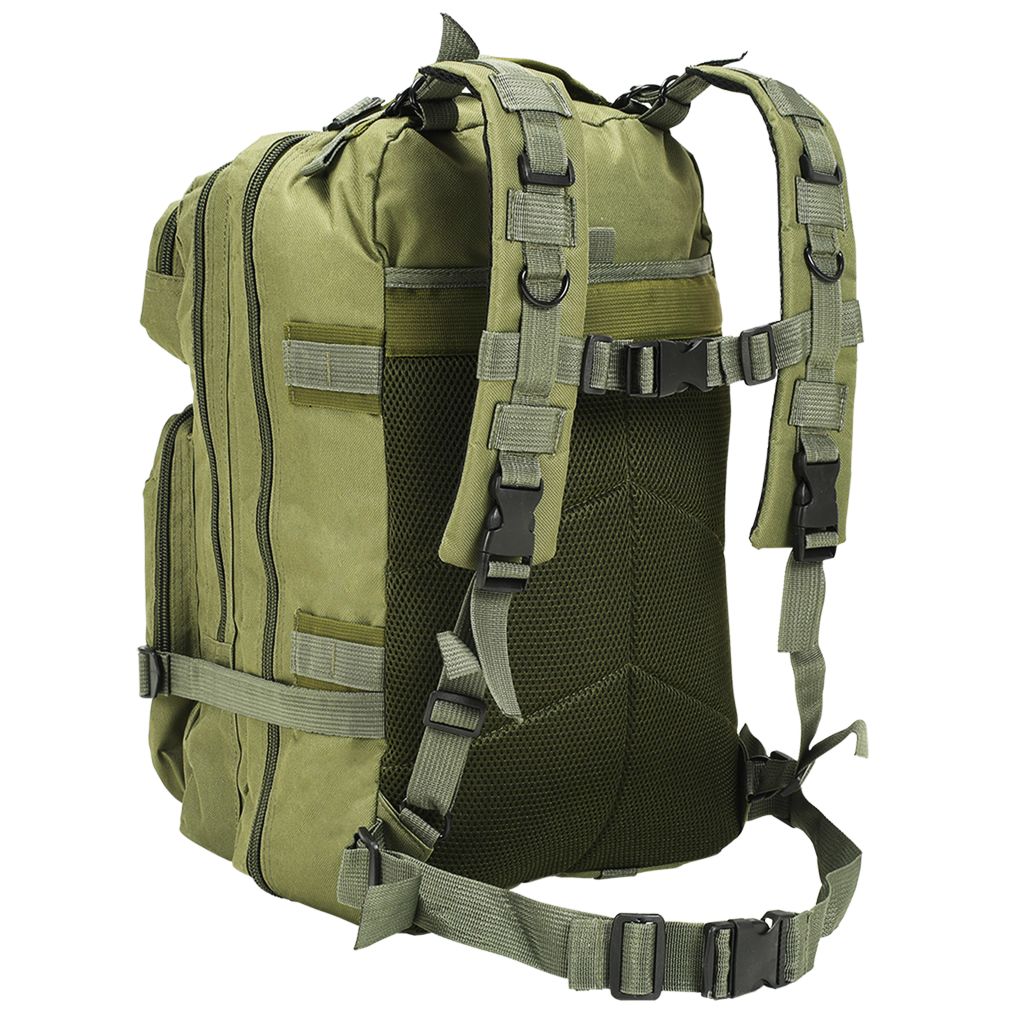 Army-Style Backpack 50 L Olive Green